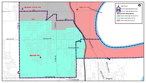 As the new high schools are finished being built and opened, Omaha Public Schools (OPS) has redrawn the boundaries for the school zones to accommodate the new schools. The high schools will open in the fall of 2022.
