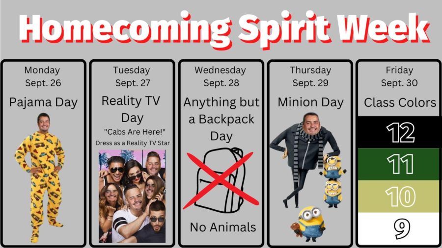 Homecoming Spirit Week Themes Announced