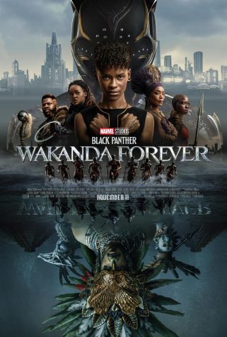 The Official movie poster of Black Panther: Wakanda Forever 