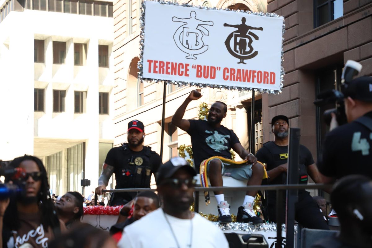 Terence "Bud" Crawford is honored in his parade Sept. 27. 